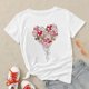 thumbnail image 1 of Camiseta de pareja de Disney para mujer, camiseta de Mickey Mouse cuadrada de España, camiseta de manga corta, estética Y2K, 2023, 1 of 1