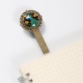 thumbnail image 3 of Peacock Book Lovers' Delight: Antique Bronze Lace Bookmark - an Essential Reading Accessory, 3 of 5