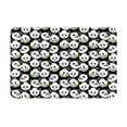 thumbnail image 1 of Balery Panda Bear Felpudo de franela, resistente a las manchas y a la decoloración, para uso interior y exterior, fácil de limpiar, 40 x 60 cm, 1 of 7