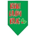 thumbnail image 3 of Christmas Pet and Dog Bandana Screen Printed, "Bah Humbug", 3 of 10