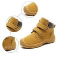 thumbnail image 3 of Toddler Girl Boots,Winter Childrens Boots Girls Shoes Boys Boots Thick Insulated Soles Warm Durable Footwear for Kids for All Day Wear and Outdoor,Toddler Snow Boots,Gold,11-11.5 Years, 3 of 8