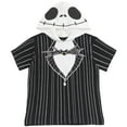 thumbnail image 2 of Disney Nightmare Before Christmas Jack Skellington Hooded Matching Family Cosplay T-Shirt Adult, 2 of 5