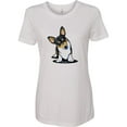 thumbnail image 3 of Inktastic Tri Color Corgi Women's T-Shirt, 3 of 5