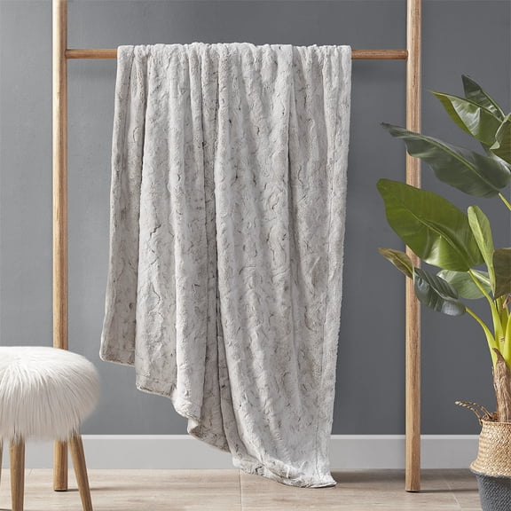 Oversized Faux Fur Throw