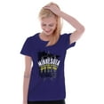thumbnail image 4 of Minnesota Distressed State Shape MN Womens Fitted Plus Size Graphic Tee Brisco Brands 2X, 4 of 5