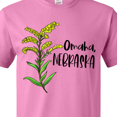 thumbnail image 4 of Inktastic Omaha, Nebraska Goldenrod Flower T-Shirt, 4 of 5