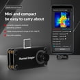 thumbnail image 3 of Infrared Thermal Imager -20℃~1000℃ Handheld Thermal Imaging Camera Multifunctional Thermodetector Type-C Compatible with Android Phone, 3 of 9