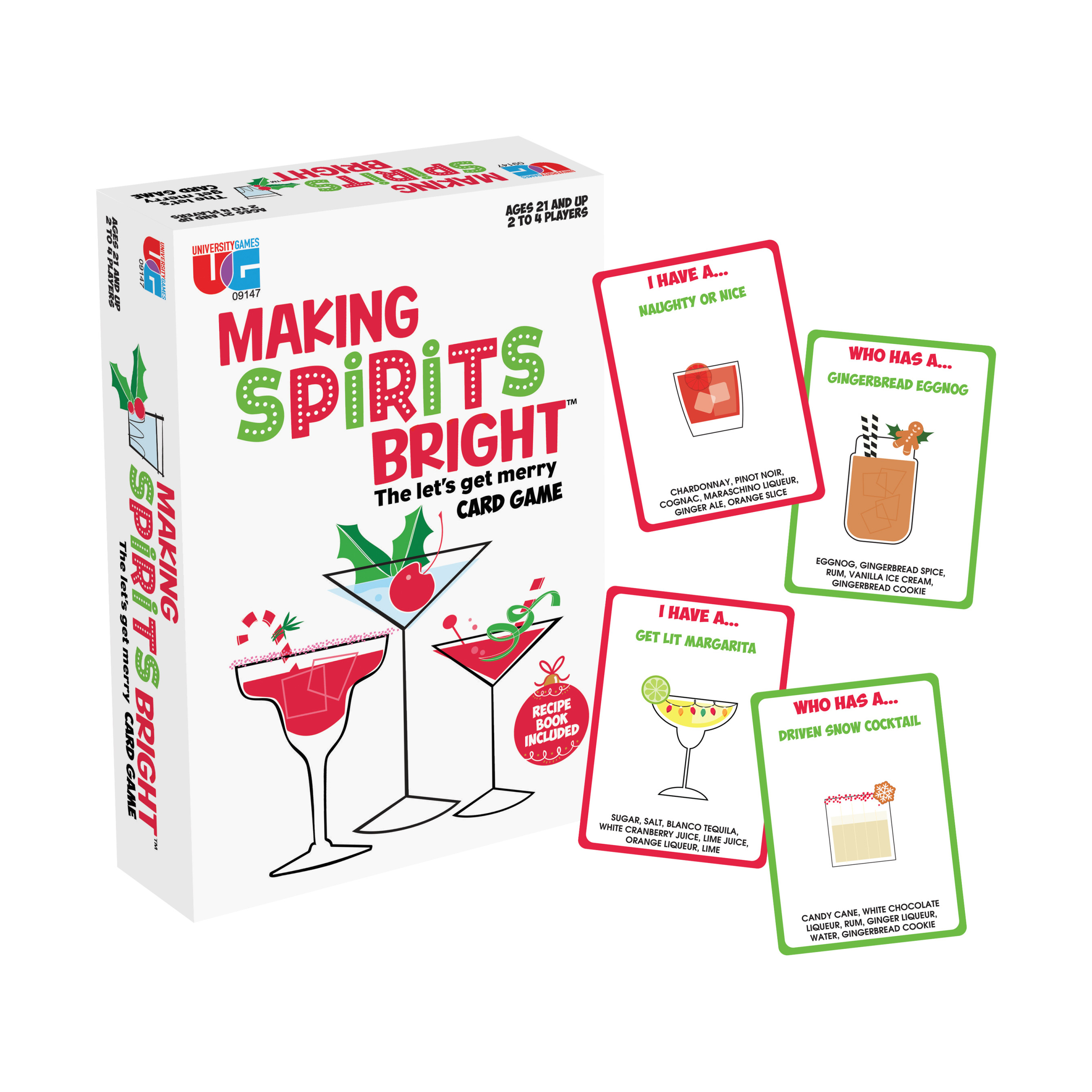 University Games Making Spirits Bright - The Let's Get Merry Card Game