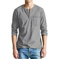 thumbnail image 2 of Kureaily Long Sleeve T Shirt Thermal Winter Base Layer Slim Fit Crew Neck Shirt Soft Comfortable Breathable Casual Top For Everyday Wear And Outdoor Activities Mens Loose Fit Lightweight T-Shirt, 2 of 5
