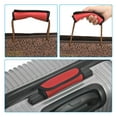 thumbnail image 5 of Luggage Handle Wrap, 4 Pack Neoprene Handbag Grip Cover Protector Identifier with Hook and Loop, Red, 5 of 5
