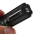 thumbnail image 2 of 2x 3-AAA Battery Holder Cylindrical Case Plastic For Flashlight Round Circular, 2 of 5