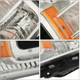 thumbnail image 5 of LABLT Driver Side Headlight Assembly Replacement for Ford F150 2018-2020 Headlights Halogen Projector Chrome Clear KL3Z13008D, 5 of 7