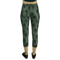 thumbnail image 2 of TEREZ Women's Capri Performance Leggings, Skull Star Power, Large, 2 of 2