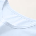 thumbnail image 5 of Cethrio Boys Cotton Pajama Sets Size 10-12, Breathable Casual 2 Piece Short Sleeve Kids' Summer Sleepwear Blue Size 10-12, 5 of 5