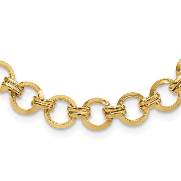 Primal Gold 14 Karat Yellow Gold Link Necklace