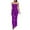 Purple, variant on Wdgfv Womens Sequin Dress Sleeveless Strapless Sequin Jumpsuit for Evening Party Wear Red XL