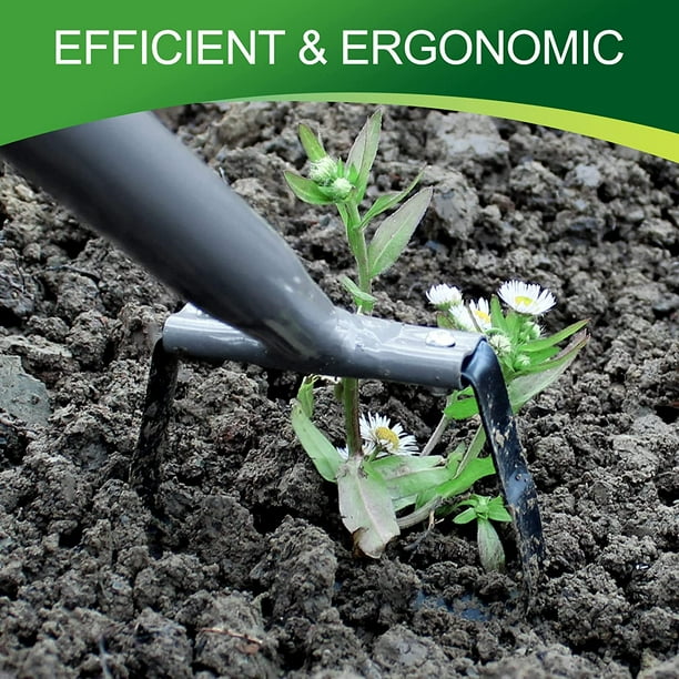 Wae Mini Action Hoe for Weeding Stirrup Hoe Tools for Garden Hula