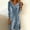 Silver, variant on Women's Elegant & Comfortable Solid Color Velvet Dress Cowl Neck Long Sleeve Midi Dress For Holiday Silver，S
