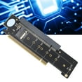 thumbnail image 3 of Tarjeta De Expansión PCIE X16, Tarjeta De Expansión Vertical PCIE X16 M.2 NVMex2 Operación Estable Fuerte Compatibilidad Para Oficina, 3 of 7