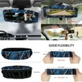 thumbnail image 6 of Jeiento Camo Hunting Front Car Seat Cover Full Set 12 PCS, with Steering Wheel Seat Belt Cover Armrest Mat Trash Bag Air Vent Bag Rear View Mirror Cover Coasters Blue Key Chain Car Decor, 6 of 9