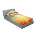 thumbnail image 3 of Ambesonne Abstract Fitted Sheet & Pillow Sham Set, Sunbeams in Clear Sky, Full, Multicolor, 3 of 3