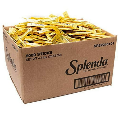 ( best used july 23/2027 ) Splenda No Calorie Sweetener 2000 Count