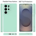 thumbnail image 6 of Galaxy S25 Plus Case, Takfox Samsung Galaxy S25 Plus 6.7" Basic Case [Frosted] Shockproof Case Liquid Silicone Gel Rubber Soft TPU Anti-slip Bumper Thin Matte Slim Phone Case Covers,Mintgreen, 6 of 13