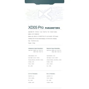 xDuoo XD05 Pro Portable DAC & Balanced Headphone Amplifier - Replaceable DAC and OP Card, Output Power reaches 2000mW