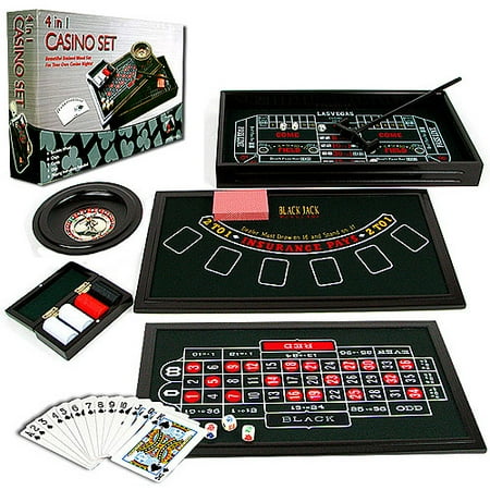 Trademark Poker 4-in-1 Casino Game Table (Best Casino Poker Games)