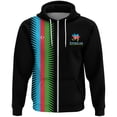 thumbnail image 3 of Sudadera con capucha con estampado 3D de bandera nacional de Azerbaiyán para hombre y mujer, ropa de calle de primavera, abrigo de manga larga, sudadera con cremallera, jerséis para hombre, 3 of 5