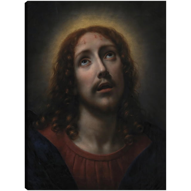 Cuadro Decorativo - Agonía de Cristo en el Huerto de Getsemaní (1631 - 1686) Jr Impresión en canvas, estrechado.