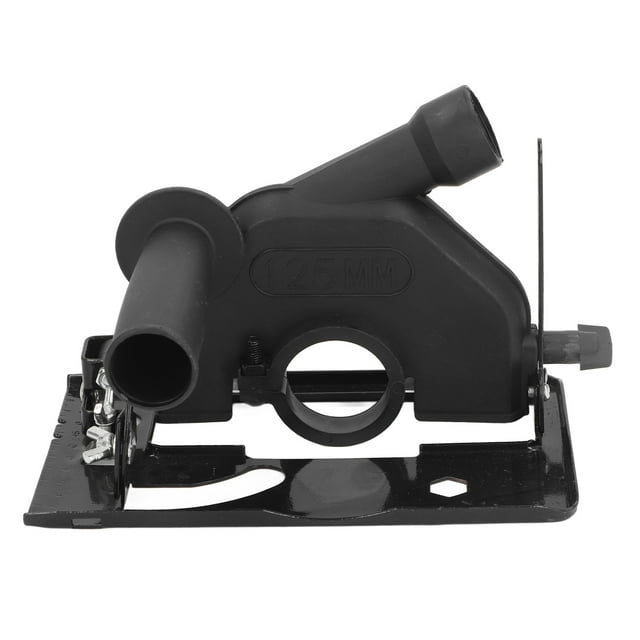 Soporte para Amoladora Angular, Cubierta Protectora Ajustable de 45 Grados para Fresadora Angular de 100-125 mm, material ABS de Hierro, Herramienta de Mesa para Carpintería Con