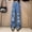 Blue, variant on DuoJiaJ Girls' Fashionable Distressed Denim Jeans & Wide Leg Pants For Spring & Autumn Girls Jeans With Stretch Size 140.00,Blue