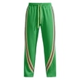 thumbnail image 5 of Joggers for Men Color Block Loose Fit Casual Elastic Waist Drawstring Pants Outdoor Straight Leg Fitness Pants Solid Color Lounge Joggers with Pockets, 5 of 6