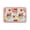 Red, variant on AIOE Charming 16"x24" Vintage Floral & Red Gingham Doormat – Non-Slip Low-Profile Entrance Mat for Front Door & Kitchen, Ideal for Rustic Farmhouse Decor Lovers