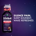 thumbnail image 5 of ZzzQuil Liquid Pain Reliever, Acetaminophen 1000mg, Diphenhydramine 50mg HCI, Black Cherry Flavor, 12 fl oz, 5 of 11