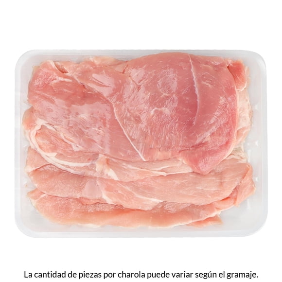 Milanesa de cerdo UPC de Compra por kg peso aprox por charola 700 a 800 g
