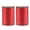Red, variant on 2 Pack Thin Waxed Thread 137 Yards 0.55mm Polyester String Cord for Machine Sewing Hand Quilting Weaving, Deep Brown