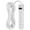 White, variant on DEWENWILS 6-Outlet Surge Protector Power Strip, 15ft Long Cord Power Strip, Low Profile Flat Plug, 500 J, Black