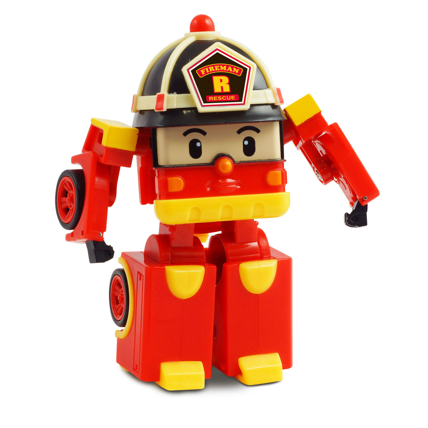 Set De 6 Jouets Poli Robocar Transformers - Voitures Robot Transformables, 10 Cm, Pour Enfants 3 Ans Et Plus - 7