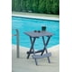 thumbnail image 3 of Mesa Lateral Plegable Adams Quik-Fold en Bluestone, Resistente a UV, 3 of 4