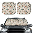thumbnail image 2 of Sikiie summer insects Print Foldable Car Windshield Sun Visor, Car Window Sunshade Suitable for Sedan, SUV and Truck Car Accessories-Small, 2 of 6