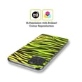 thumbnail image 2 of Head Case Designs Mad Prints Yellow Green Zebra Soft Gel Case Compatible with Apple iPhone 11 Pro, 2 of 7