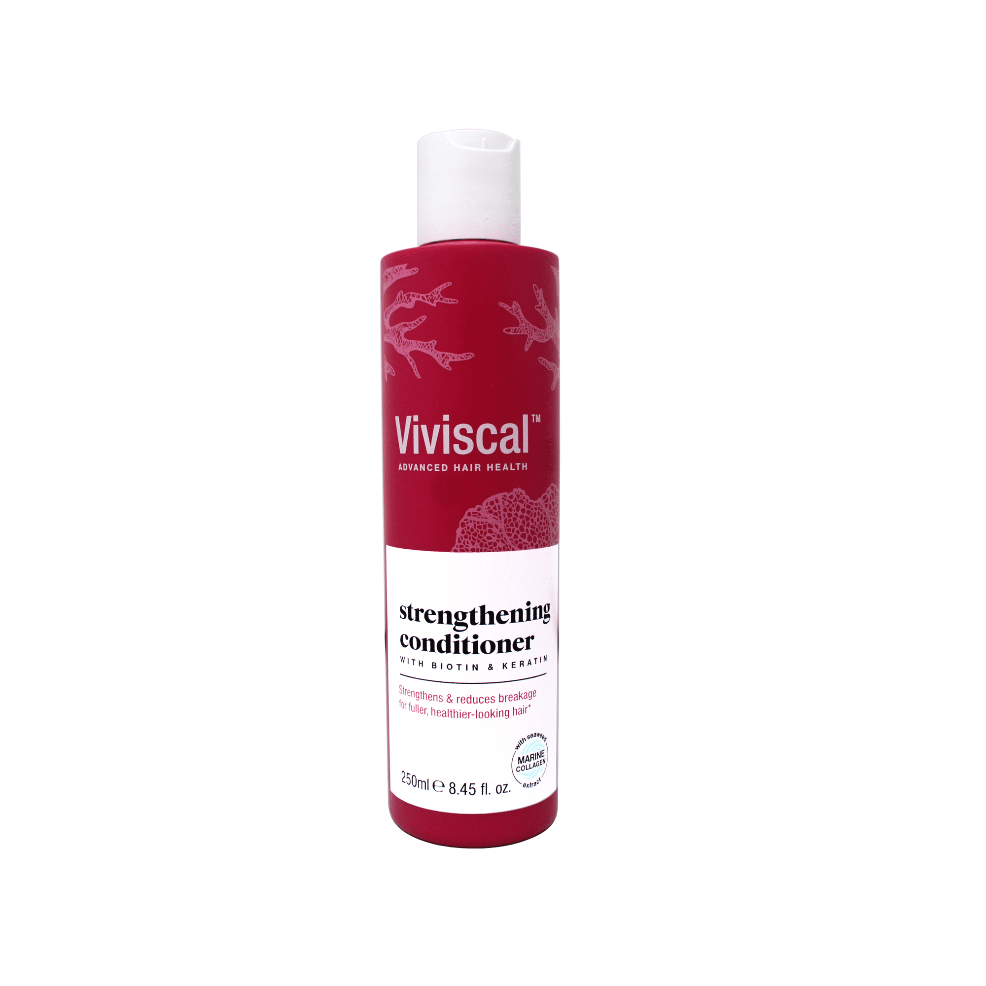 Viviscal Hair Strengthening Conditioner, 8.45 Fl Oz – Reduces Breakage & Strengthens Hair – With Biotin, Keratin & Marine Extracts – For Fuller, Healthier-Looking Hair