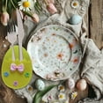 thumbnail image 5 of JingChun Clearance Under $2.00 Easter Eggs Utensil Cutlery Pouch Bags Silverware Bag 7.6x5.5 Inch Utensil Sleeve for Knife forks Easter Table Decoration, 5 of 7