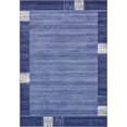 thumbnail image 1 of Unique Loom Del Mar Collection Contemporary Transitional Area Rug, 8' x 11' 4", Navy Blue/Ivory, 1 of 1