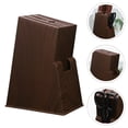 thumbnail image 4 of OFFIGAM Plastic Kitchen Organizer Brown For Knife Storage 1Pack 8.0In, 4 of 11