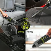 IonVac Handvac Handheld Cordless Vacuum, Pet-Friendly Multi-Surface Lightweight Vacuum Cleaner with USB Charging, Model #7441, Green