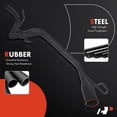thumbnail image 2 of A-Premium Fuel Tank Filler Neck Pipe Hose Compatible with Chrysler 200 2011-2013 L4 2.4L, 200 2011-2014 V6 3.6L, 200 2012-2013 V6 3.6L & Dodge Avenger Avenger 2010-2014, Replace# 5085377AB, 2 of 8