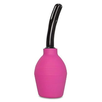Touche Enema Bulb for Men and Women, Reusable Medical Grade, Easy Wash,  Anal or Vaginal Flush Cleaning, 10 Ounce
